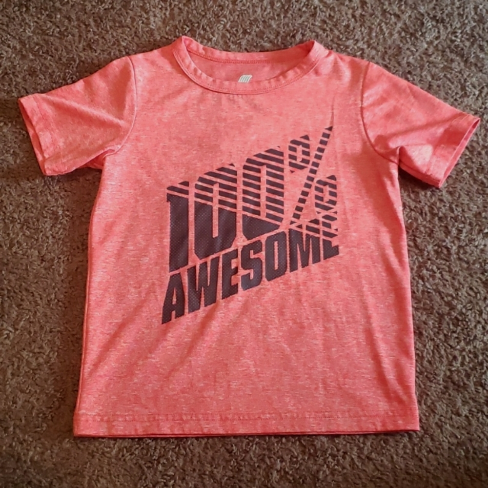 🏷3/$15  Place Sport 5T coral t shirt